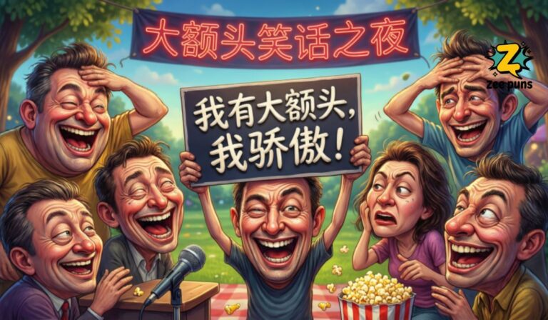 270+ Best Big Forehead Jokes Hilarious One-Liners to Make You Smile Wide