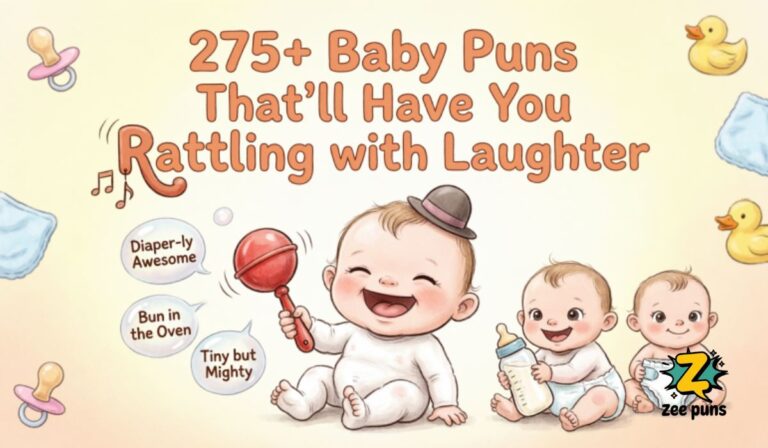 275+ Baby Puns That’ll Have You Rattling with Laughter