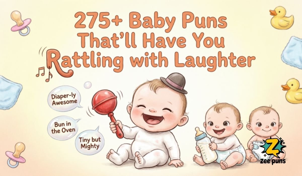 Hatching Pun 275+ Baby Puns That’ll Have You Rattling with Laughter
