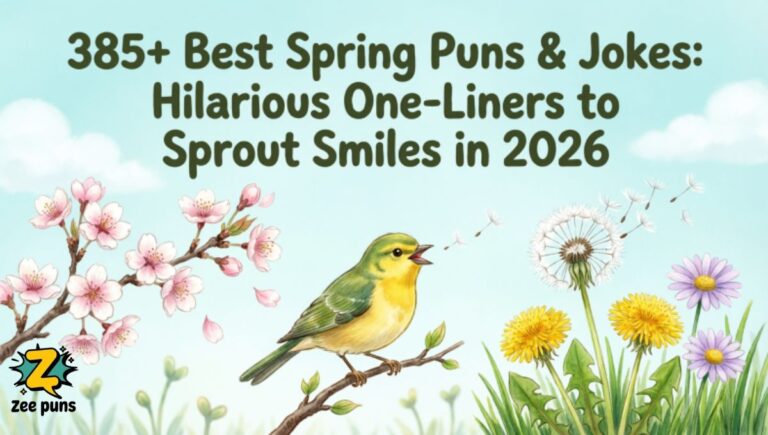 385+ Best Spring Puns & Jokes Hilarious One-Liners to Sprout Smiles in 2026