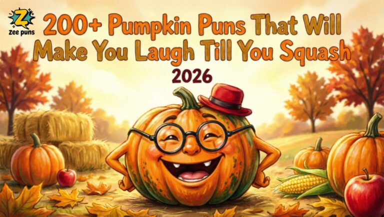 200+ Pumpkin Puns That Will Make You Laugh Till You Squash 2026