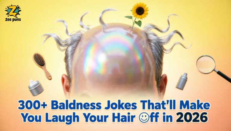 300+ Baldness Jokes That’ll Make You Laugh Your Hair Off in 2026