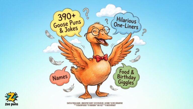 390+ Goose Puns & Jokes Hilarious One-Liners, Names, Food & Birthday Giggles