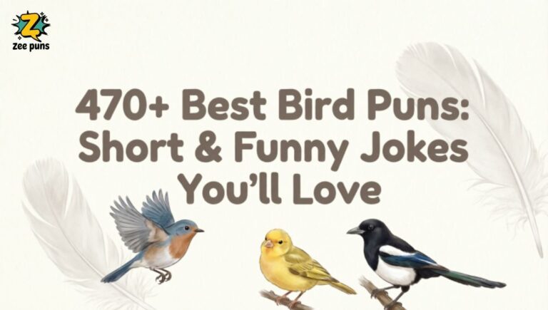 470+ Best Bird Puns Short & Funny Jokes You'll Love