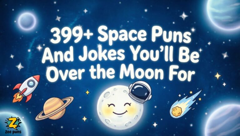 399+ Space Puns And Jokes You’ll Be Over the Moon For