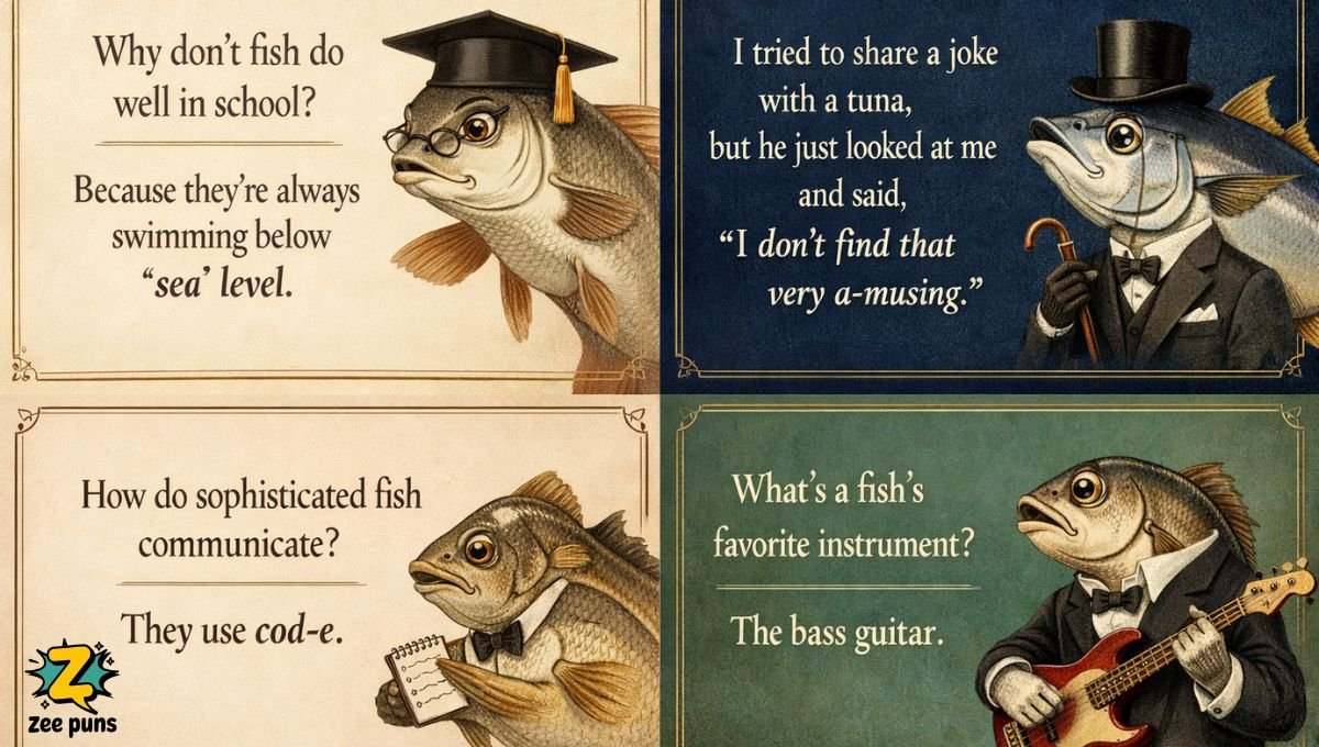 Fish Library Puns 395+ Fishing Puns: The Ultimate List of Short One-Liners & Fishy Humor